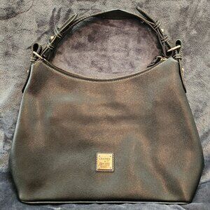 Dooney & Bourke - Black Hobo Shoulder Bag - Pre-owned